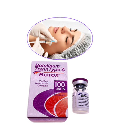 Redução de rugas 100 Unidades Injecção de Botox Allergan Elimina Linhas Finais Faciais