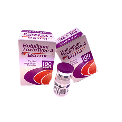Toxina Botulínica Alergânica 100 Unidades Botox Injecção de Eliminação de Rugas