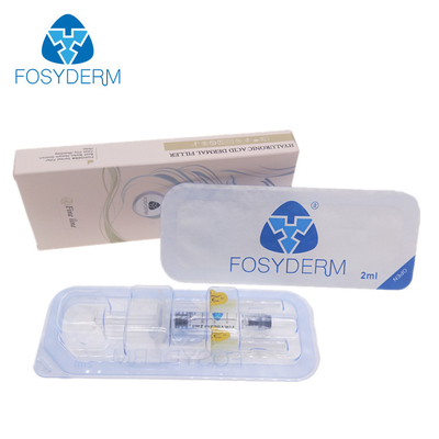 Do cuidado pessoal da cara de Fosyderm seringa cutânea do ácido hialurónico da injeção 2ml do enchimento