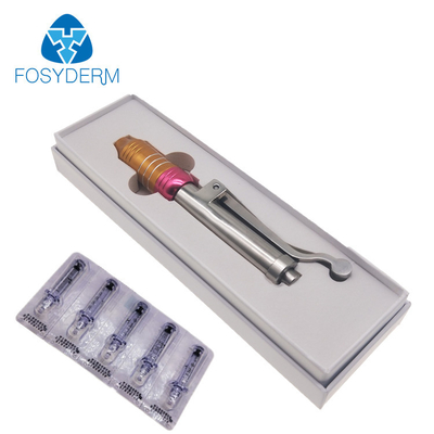 Pena do ácido hialurónico de Fosyderm para o cuidado da cara com a pena de Hyaluron da ampola 0.3ml