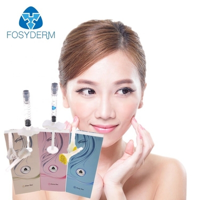 Enchimento ligado do HA do cuidado da beleza do enchimento do ácido hialurónico de Fosyderm cruz facial com 0,3% Lido