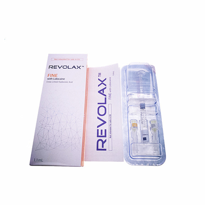 O enrugamento profundo ácido hialurónico do enchimento cutâneo de Revolax remove