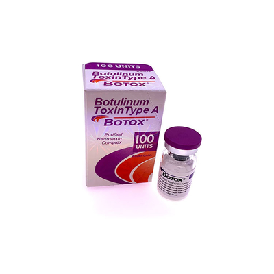 Das unidades Botulinum da injeção 100 da toxina de Allergan Botox hormona de crescimento humano dos enrugamentos anti