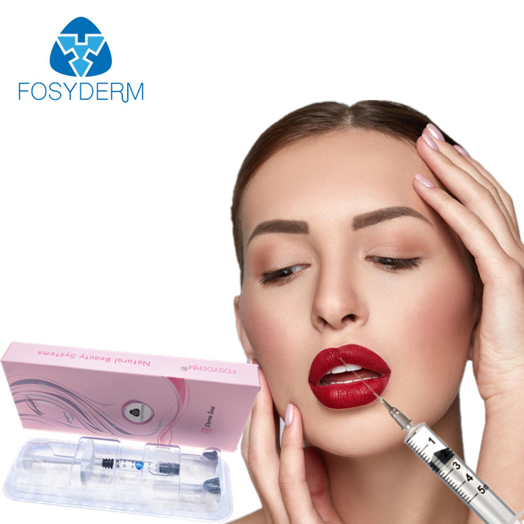 Injeção cutânea do ácido hialurónico do enchimento do bordo de Fosyderm 2ml Derm