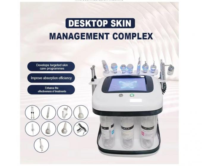 Máquinas de limpeza facial Máquina de limpeza facial Anti-rugas Água Oxigénio Jetpeel 0