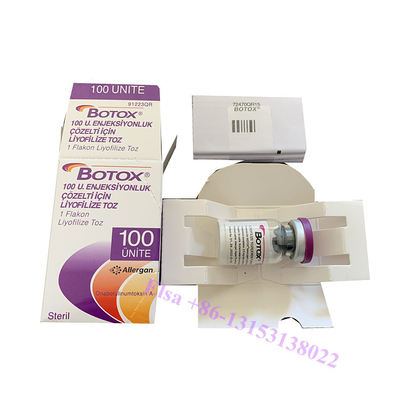 Pó Botulinum antienvelhecimento das unidades da toxina 100 de Allergan Botox dos cuidados com a pele