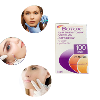 Anti tipo antienvelhecimento da injeção de Allergan Botox dos enrugamentos 100 unidades