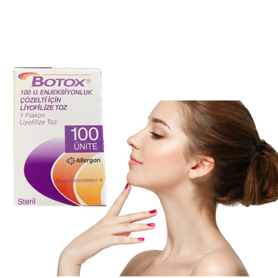 Enrugamentos Botulinum de Allergan Botox 100iu das injeções da toxina dos cuidados com a pele anti