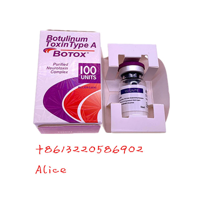 Tipo Botulinum de Allergan Botox das injeções da toxina dos cuidados com a pele um 100units