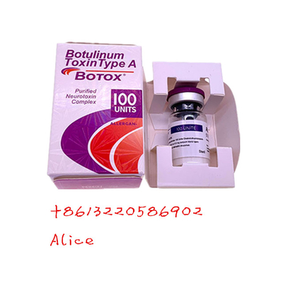Tipo Botulinum de Allergan  das injeções da toxina dos cuidados com a pele um 100units