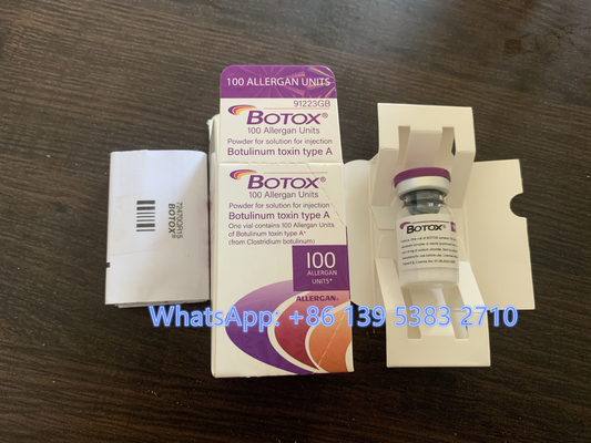 que corrige as linhas faciais que injetam a toxina Botulinum de Allergan