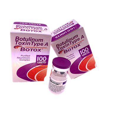 Allergan Botox 100 Unidades Tipos Injeção de Toxina Botulínica Anti Rugas