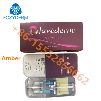 Preenchimento dérmico reticulado Juvederm 2ml para cuidados com o rosto Injeção de ácido hialurônico