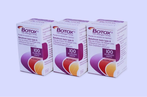Injeção Botulinum da toxina de Allergan  de 100 unidades para anti enrugamentos