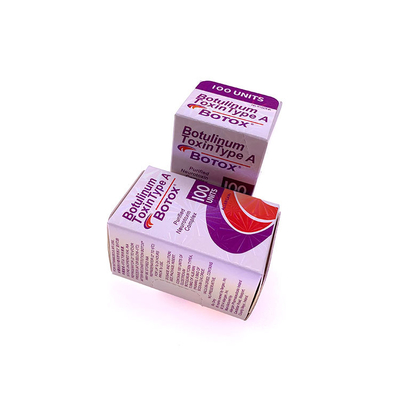 Injeção branca de Allergan 100iu  para a toxina Botulinum facial