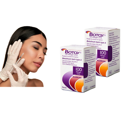 Toxina Botulinum de Allergan  100iu para datilografar um  cosmético