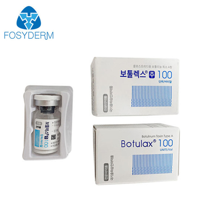 O pó branco de Botulax  100iu para a injeção que a toxina Botulinum remove enruga-se