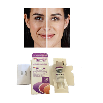 Tipo da unidade de Allergan  100 uma toxina Botulinum do anti uso antienvelhecimento da cara do enrugamento