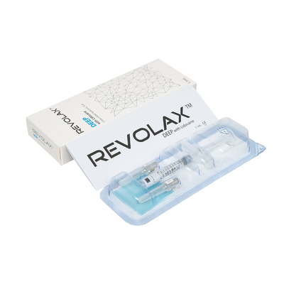 1.1 ml Enchimentos de Lábios Dermicos Revolax Fine Deep Sub-Q para Injecção de Ácido Hyalurónico Anti- Rugas