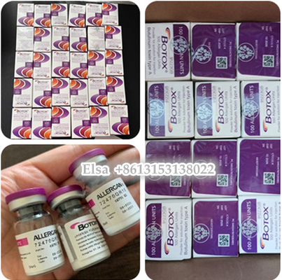 100 IU de Toxina Botulínica Injecção Eliminação de Rugas Allergan Dysport Botulax
