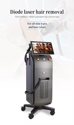 Máquina de remoção de cabelo e rejuvenescimento da pele 2024 Base de dados de pacientes mais recente Laser de diodo médico