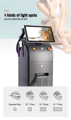 Máquina de remoção de pelos a laser de radiador de condensador TEC 755 808 940 1064 nm Laser de diodo