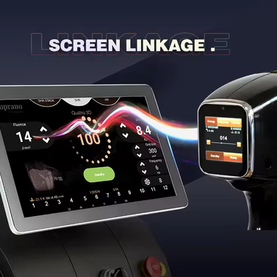 Máquina de remoção de cabelo a laser de diodo OEM ODM com sistema Android Medicina estética