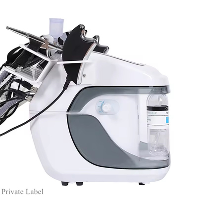 8 Métricas de oxigénio Máquina de dermoabrasão em água Limpeza profunda da pele Hidratação e hidratação
