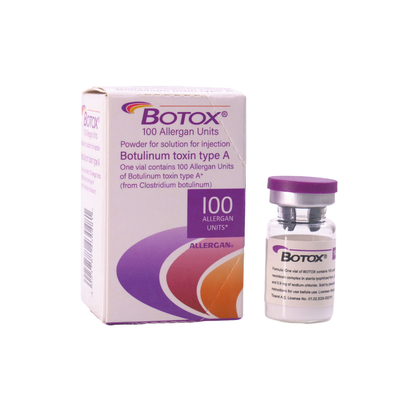 Allergan 100unidades Toxina Botulínica Injecção Beleza Cuidados da pele contra rugas