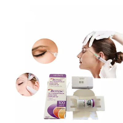 Allergan 100unidades Toxina Botulínica Injecção Beleza Cuidados da pele contra rugas