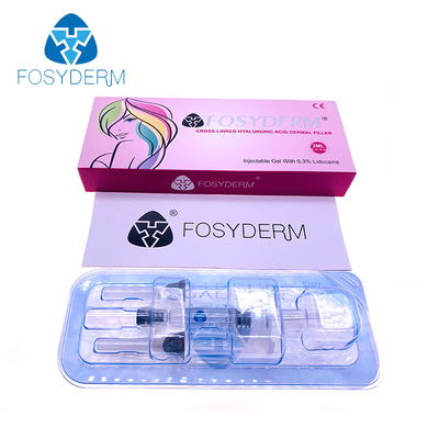 Fosyderm 2 ml Gel de Ácido Hialurónico Injecções de Enchimento dérmico para cuidados da pele do rosto e do nariz