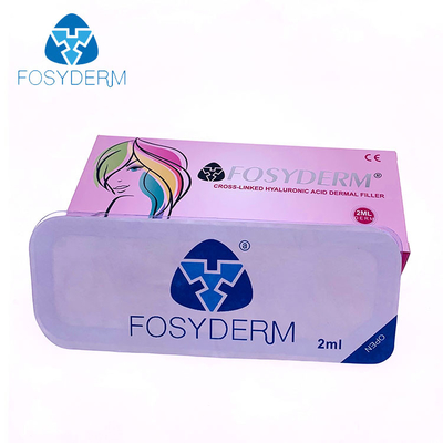 Fosyderm 2 ml Gel de Ácido Hialurónico Injecções de Enchimento dérmico para cuidados da pele do rosto e do nariz