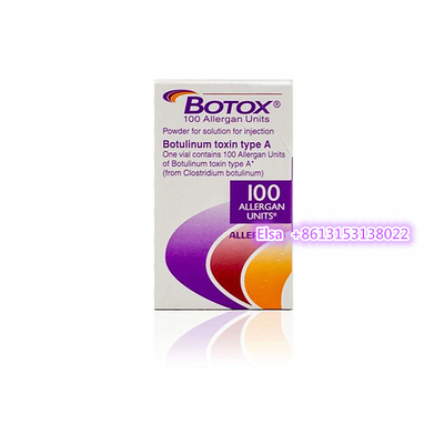 Allergan  Toxina Botulínica 100IU  Injeção Dysport 500 anti- rugas