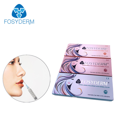 Enchimento facial subcutâneo com ácido hialurónico