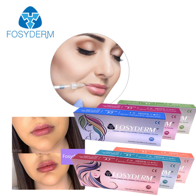 2 ml de enchimento cutâneo com ácido hialurónico para suavizar rugas no rosto queixo bochecha lábios e corpo