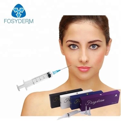 Fosyderm 1ml cruza o ácido hialurónico ligado do enchimento cutâneo para a segurança da injeção do nariz