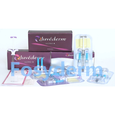 2 ml de enchimento cutâneo com ácido hialurónico JUVEDERM Gel injetável para enchimento de rugas