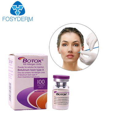 100 Unidades Botulinum Toxina Antirrugas Alergânica Injecção  Para Tratamento Antienvelhecimento