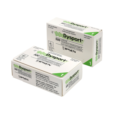 Dysport 500iu Toxina Botulínica em Pó Branco Dysport Para Antirrugas
