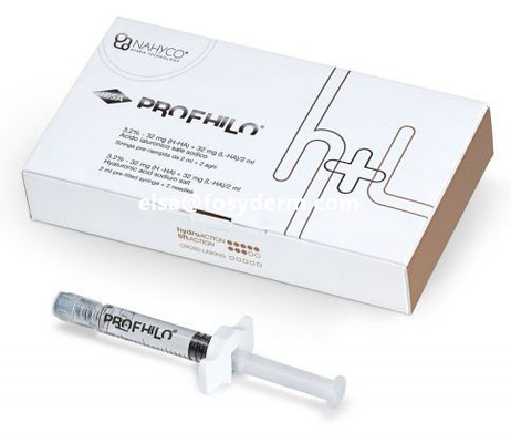 Profhilo Facial Lifting - Injeção de Preenchimento Dérmico com Ácido Hialurônico de Alta Concentração para Suavização e Lifting