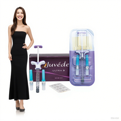 Preenchimento dérmico com ácido hialurônico 24mg/ml para rejuvenescimento facial
