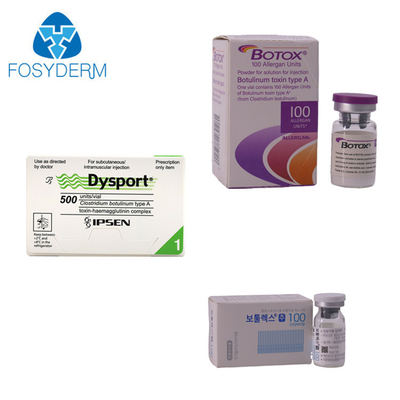 Injeção de toxina botulínica Dysport Allergan 100iu Tipo A