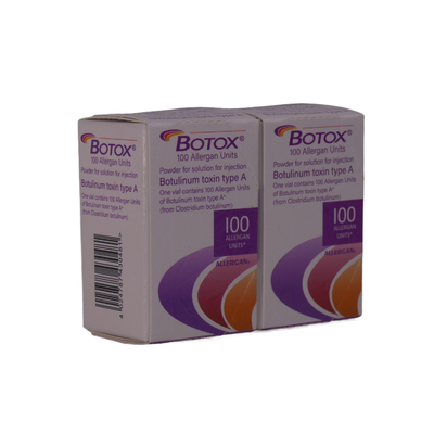 Injeção de toxina botulínica Dysport Allergan 100iu Tipo A