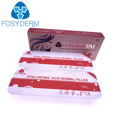 Injeção para Rugas Profundas com Preenchimento Dérmico Ultra 4 Fosyderm Deep 1ml 2ml HA