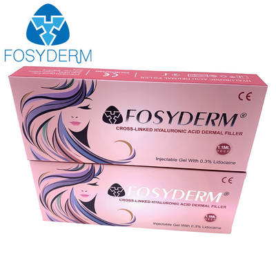 Injeção para Rugas Profundas com Preenchimento Dérmico Ultra 4 Fosyderm Deep 1ml 2ml HA