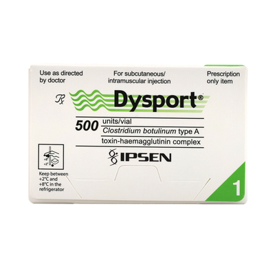 Dysport 500 Unidades Toxina Botulínica Tipo A para Remoção de Rugas