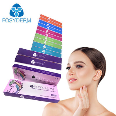 Injeção de enchimento de Fosyderm HA para facial e corpo 1ml 2ml 5ml 10ml 20ml 50ml
