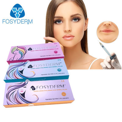 Injeção de enchimento de Fosyderm HA para facial e corpo 1ml 2ml 5ml 10ml 20ml 50ml