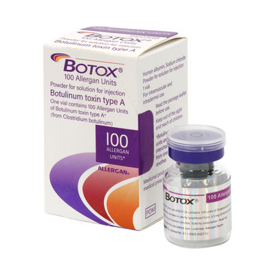 Preenchimentos dérmicos anti-rugas Toxina Botulínica Allergan  100iu