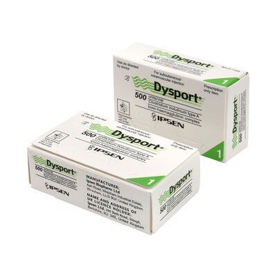 Injeção de  Allergan Dysport Coréia Botulax Toxina Botulínica